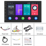7 Inch Android Wifi Car Navigation Reversing Video Player - 2 + 32G