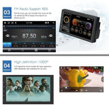 7 Inch Android Wifi Car Navigation Reversing Video Player - 2 + 32G