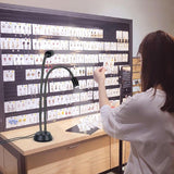 Adjustable Led Jewelry Table Lamp for Wenwan Diamond Jadeite Jade - Single Head