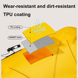 Waterproof Outdoor Stream Tracing Backpack Black 16L - Yellow-16L