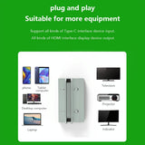 Vertical Laptop Docking Station with 4k / 60hz Type-c Hub - 10-In -1 Without Lan