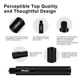 70cm Straight Pull Selfie Stick for Sports Cameras with 3 Jaw Screw - Single Rod