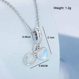 925 Sterling Silver Sisterhood Charm Bracelet With Zirconia Pendant