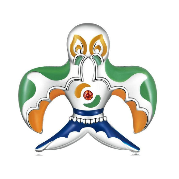 925 Sterling Silver Colorful Zircon Drop Bracelet In