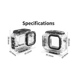 60m Waterproof Dive Shell for Magisn Camera - Horizontal & Vertical Shooting - For Insta360 Ace Pro