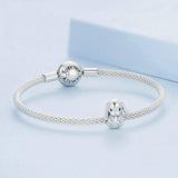 925 Sterling Silver Adorable Lop Rabbit Bracelet