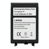 Power Up your Dyson V7 Vacuum with 21.6v Battery Accessory - 2200Mah