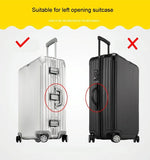 Waterproof Transparent Pvc Trolley Suitcase Cover - 20 Inch Rimless