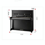 Lace Embroidered Piano Dust Cover - 150x35x110cm