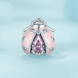 925 Sterling Silver Ladybug Bracelet With Beads