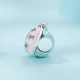 925 Sterling Silver Ladybug Bracelet With Beads