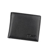 Leather Coin Purse with Rfid Protection for Men