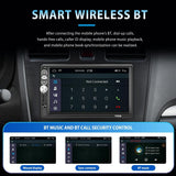 7 Inch Mp5 Bluetooth Carplay Player With Reversing Image - Universal Wired Integration