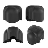 Amagisn Silicone Protective Cover for Insta360 X4 - Body Case + Lens Cover Black