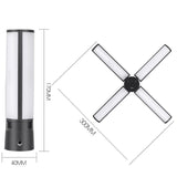 Portable Beauty Live Fill Light for Mobile Phones - Foldable Wire-controlled