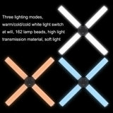 Portable Beauty Live Fill Light for Mobile Phones - Foldable Wire-controlled