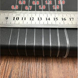 5 Piece Clear Elastic Fishing Line For Diy Jewelry Bead Making And Crafts 0.5Mm