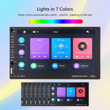 7 Inch Car Double Butt Mp5 Bluetooth Player - Universal Fit