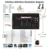 7 Inch Touch Dual Ingot Mp5 Bluetooth Player - Universal Style Touch Button Colour Standard
