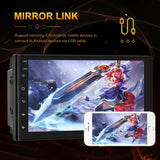 7 Inch Touch Dual Ingot Mp5 Bluetooth Player - Universal Style Touch Button Colour Standard