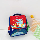Kindergarten Dinosaur Shoulder Bag - Perfect for Little Ones - Dinosaur Red