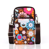 Animal Park Mini Crossbody Phone Wallet With Arm Band - Square Dot