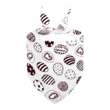 Cute Pet Triangle Towel Bib Cartoon Cats And Dogs Drool Towel Scarf - 11