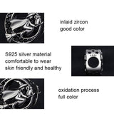 925 Sterling Silver Halloween Witch Diy Bracelet Bead Accessories