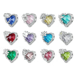 925 Sterling Silver November Birthstone Bracelet With Love Pearl Beads Style - November