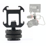 Universal Camera Hot Shoe Base - 2Pcs Three-Head Rotary