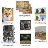 12mp Hunting Camera with 1080p Night Vision and 26 Leds