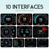 2.8 Inch Obdii Head Up Display System For Cars