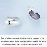 925 Sterling Silver Water Drop Earrings Glare Design