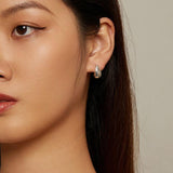 925 Sterling Silver Water Drop Earrings Glare Design