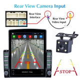 9.7 Inch Vertical Screen Car Android Mp5 Player - Phone Link Gps Fm Steering Wheel Control