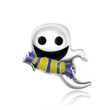 925 Sterling Silver Ghost Bead Bracelet & Necklace Set