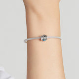 925 Sterling Silver Dog Beads For Diy Bracelets & Necklaces