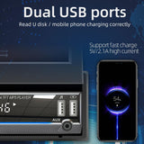 7 Inch Car Mp5 Player Fm Mobile Internet Retractable