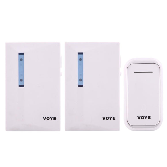 120M Range Smart Wireless Doorbell With Dual Receiver