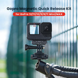 Magisn Magnetic Kit for Gopro Hero12 / 11 / 10 / 9 - Metal Absorption