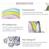 925 Sterling Silver Colorful Diy Jewelry Accessories In
