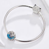 925 Sterling Silver Mermaid Beads For Diy Bracelets & Necklaces