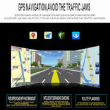 7 Inch Hd Foldable Car Android Radio Receiver Fm / Bluetooth / Tf / Gps / Phone Link / Wifi 1Gb + 32Gb
