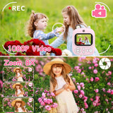 32g Instant Camera with 2.4 Display & Card Reader for Kids - 1200w Blue - Standard Blue