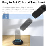Insta360 X4 Vehicle Mount with Non-slip Silicone Base and Double-sided Glue - Without Double Sided Glue