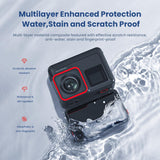 Tempered Film Protective Stickers for Insta360 Ace Amagisn Sports Camera - 6 In 1