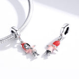 925 Sterling Silver Sunshine Girl Bead Pendant For Diy Bracelets And Necklaces