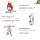 925 Sterling Silver Sunshine Girl Bead Pendant For Diy Bracelets And Necklaces