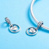 925 Sterling Silver Mothers Love Bead Bracelet Set Perfect For Mother'S Day Style - Bead + Necklace