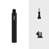 70cm Straight Pull Selfie Stick for Sports Cameras with 3 Jaw Screw - Rod+1/4 Turn 3 Jaw+Screw